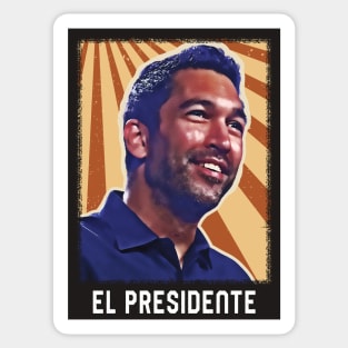 Dave Smith El Presidente Sticker